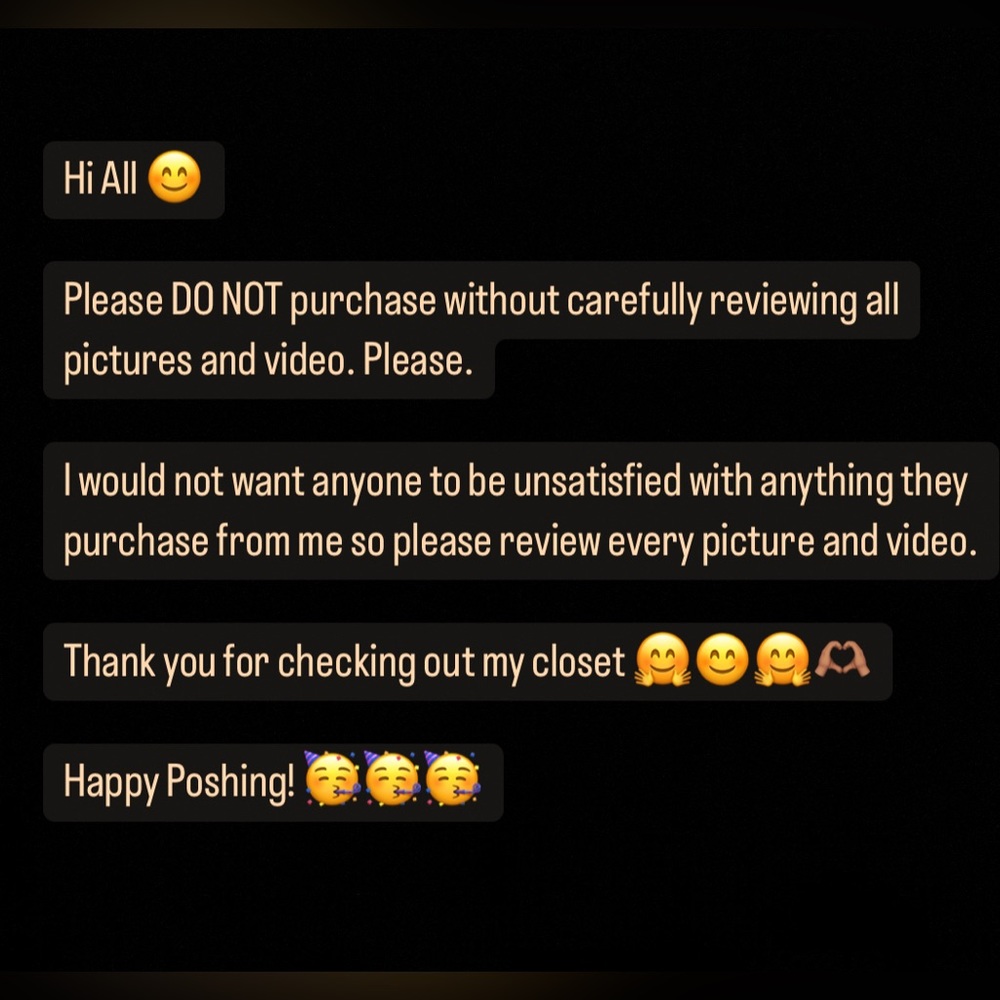 ❗️Review all pics and vid before buying ❗️